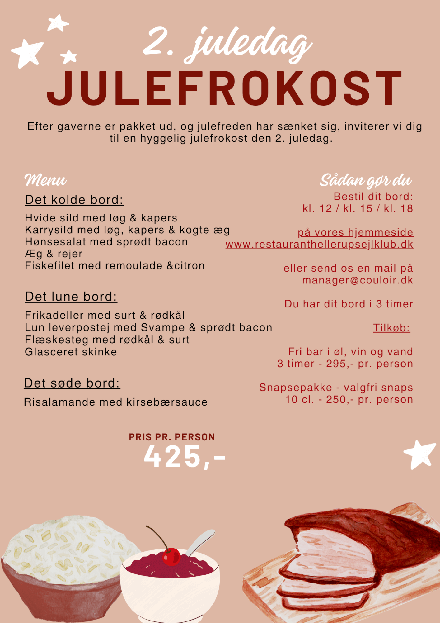 2. juledag flyer