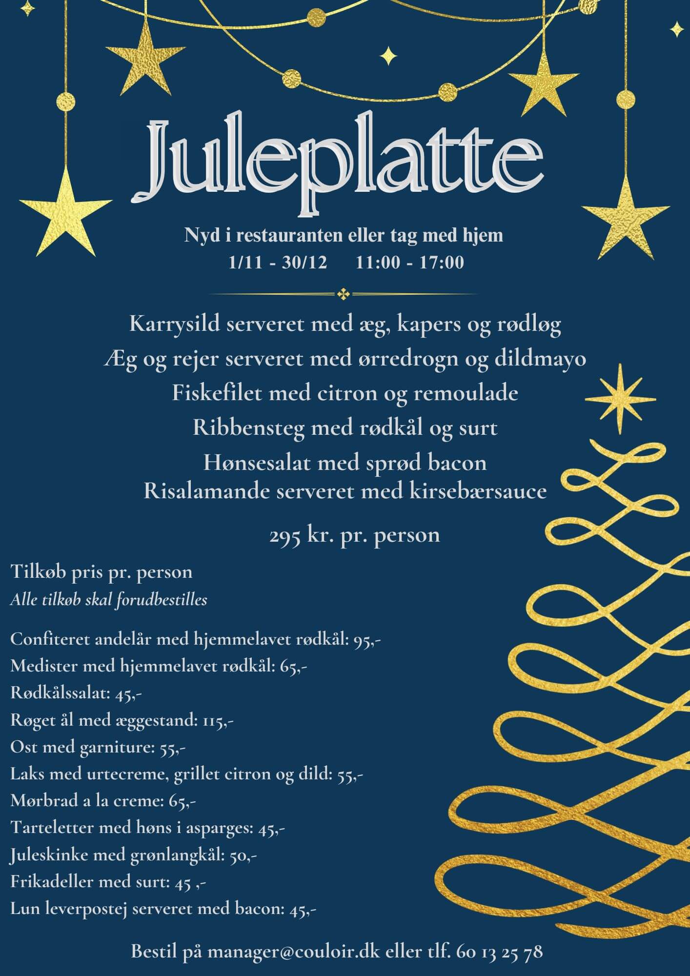 Juleplatte flyer