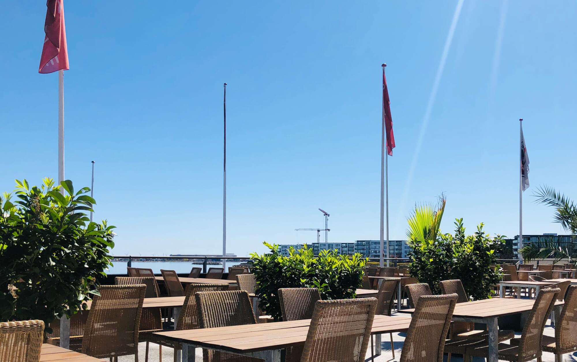 Udenfor Restaurant Hellerup Sejlklub