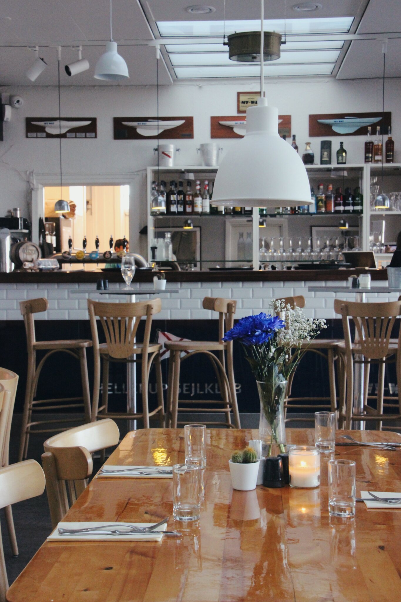 Interiør Restaurant Hellerup Sejlklub